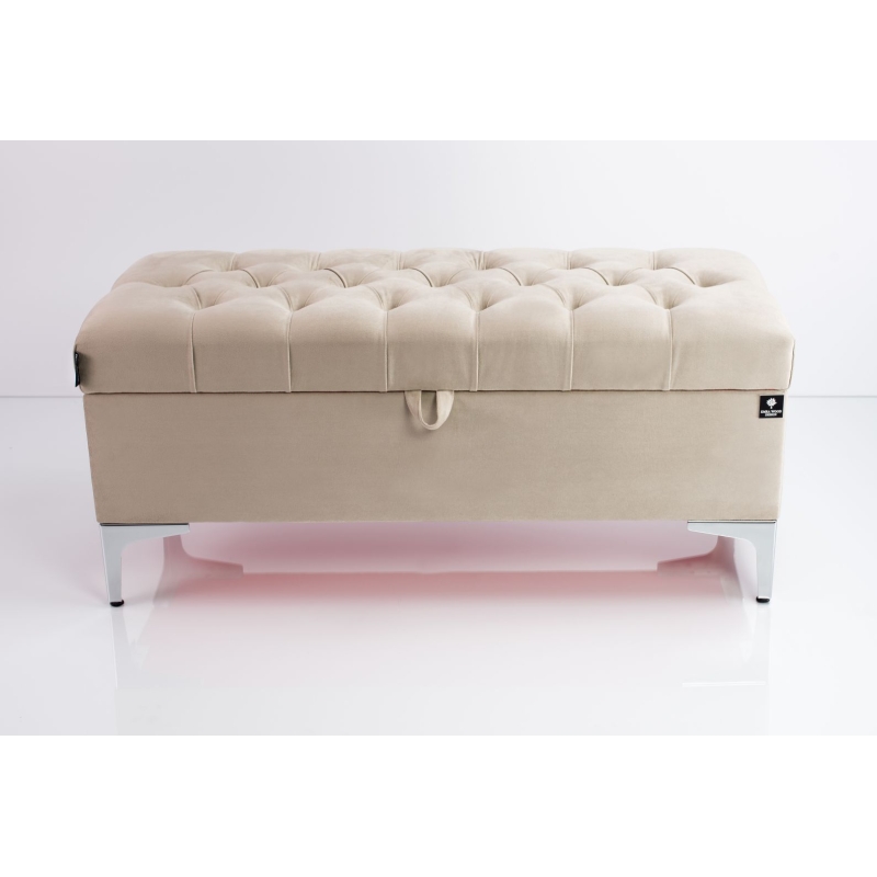 Tufted Storage Bench Chesterfield Q-1 Casablanca 2302